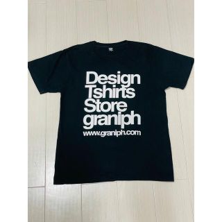 グラニフ(Design Tshirts Store graniph)のDesignTshirtStoregraniph/グラニフ 定番ロゴTシャツ 黒(Tシャツ/カットソー(半袖/袖なし))