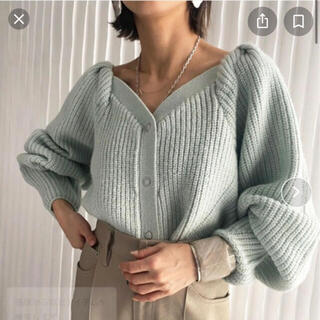 アメリヴィンテージ(Ameri VINTAGE)のAmeri 2WAY PUFF CARDIGAN(カーディガン)