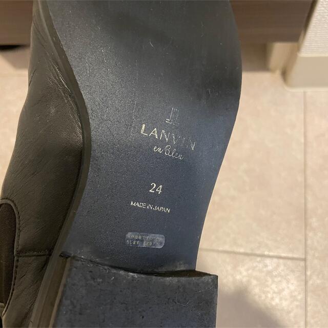 LANVIN en Bleu(ランバンオンブルー)のランバンオンブルー　サイドゴアブーツ レディースの靴/シューズ(ブーツ)の商品写真