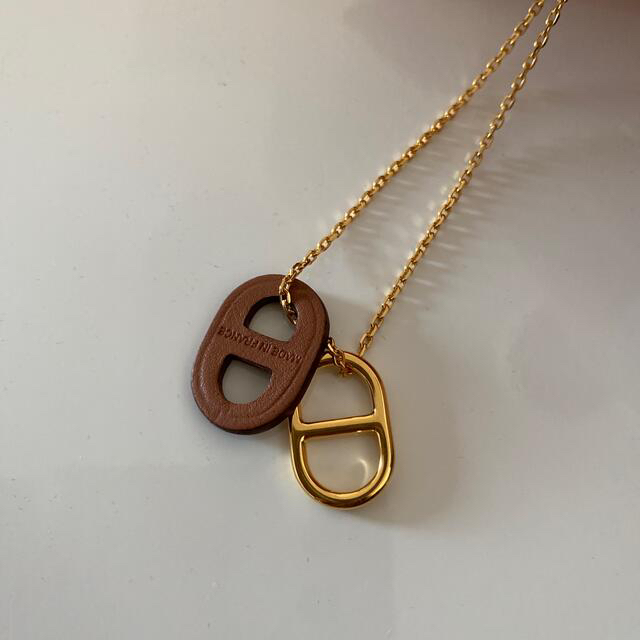 HERMES エルメス シェーヌダンクル オーマイヨン ネックレス