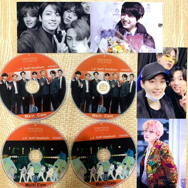 BTS DVD LA オンラインライブ PERMISSION TO DANCE エンタメ/ホビーのCD(K-POP/アジア)の商品写真