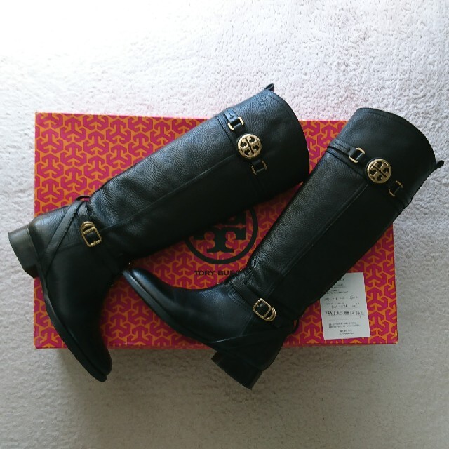 美品】 TORY BURCH トリーバーチ ロングブーツ(ブラック)黒