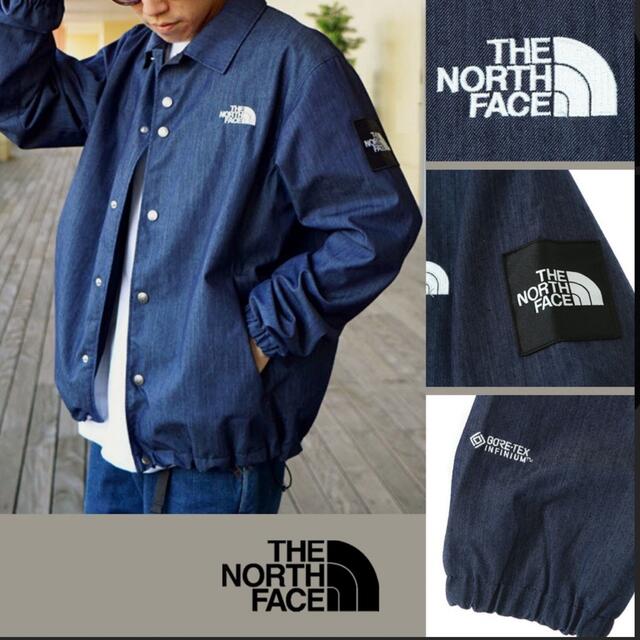 THE NORTH FACE - ノースフェイス GTXデニムコーチジャケット L sizeの