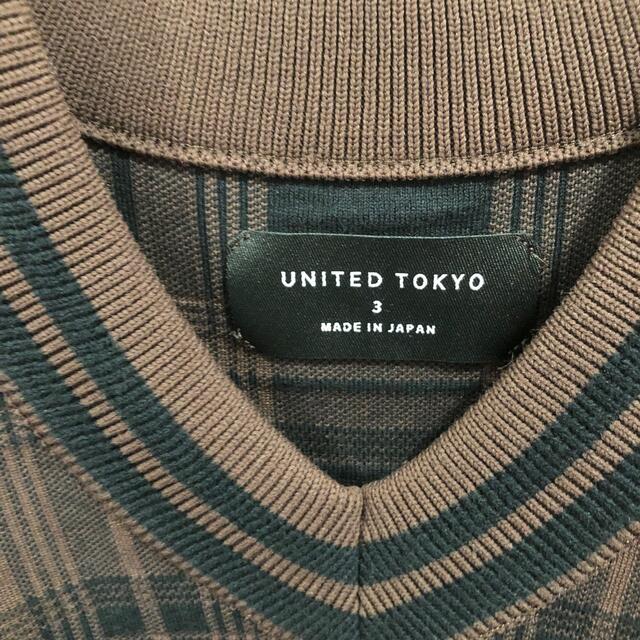 UNITED TOKYO Vネックニット ユナイテッド トウキョウ