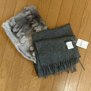 ユナイテッドアローズ(UNITED ARROWS)の新品タグ付♡UNITED ARROWS♡ファーストール(マフラー/ショール)