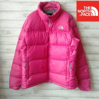 ザノースフェイス(THE NORTH FACE)のノースフェイス ヌプシ　ダウンジャケット　ピンク　レディース S(ダウンジャケット)