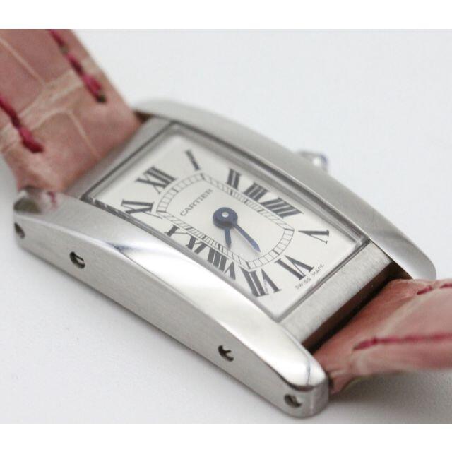 Cartier(カルティエ)のカルティエミニタンクアメリカン【美品】 レディースのファッション小物(腕時計)の商品写真