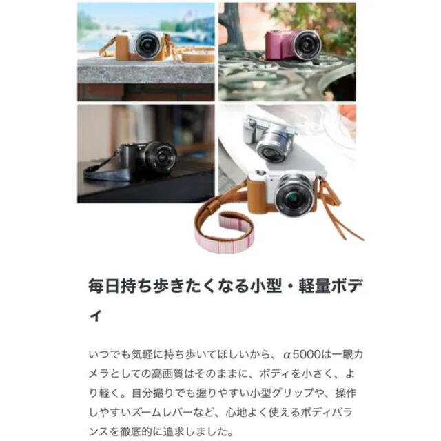 SONY a5000の通販 by N.'s shop｜ソニーならラクマ - SONY 超特価格安