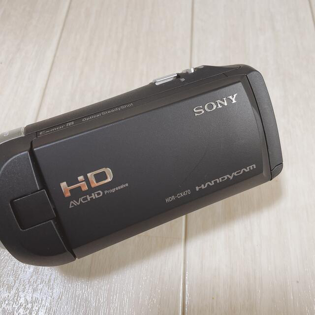 SONY(ソニー)のSONY デジタルビデオカメラ HDR-CX470(B) スマホ/家電/カメラのカメラ(ビデオカメラ)の商品写真