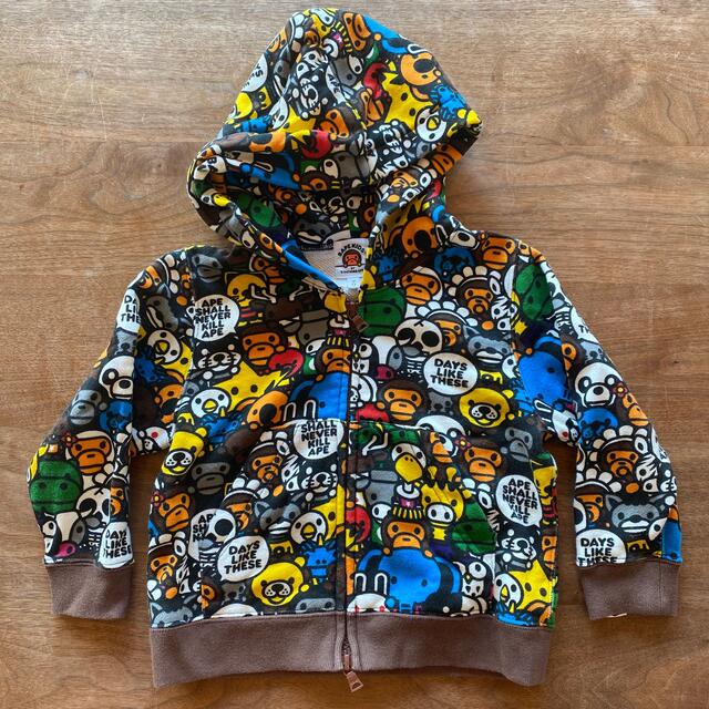 A BATHING APE - マイロ エイプ パーカー 子供 90の通販 by nao|ア