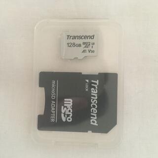 トランセンド(Transcend)の[期間限定][送料込][新品] トランセンド microSDカード 128GB(PC周辺機器)