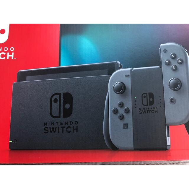 新型　ニンテンドースイッチ　Nintendo Switch  本体　グレー