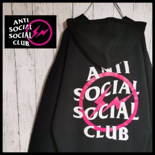 フラグメント(FRAGMENT)の【即完売モデル】ASSC×フラグメント　バックプリント　裏起毛パーカー　ゆるだぼ(パーカー)