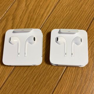 アイフォーン(iPhone)のiPhone 純正イヤホン2点　充電ケーブル1点(ヘッドフォン/イヤフォン)