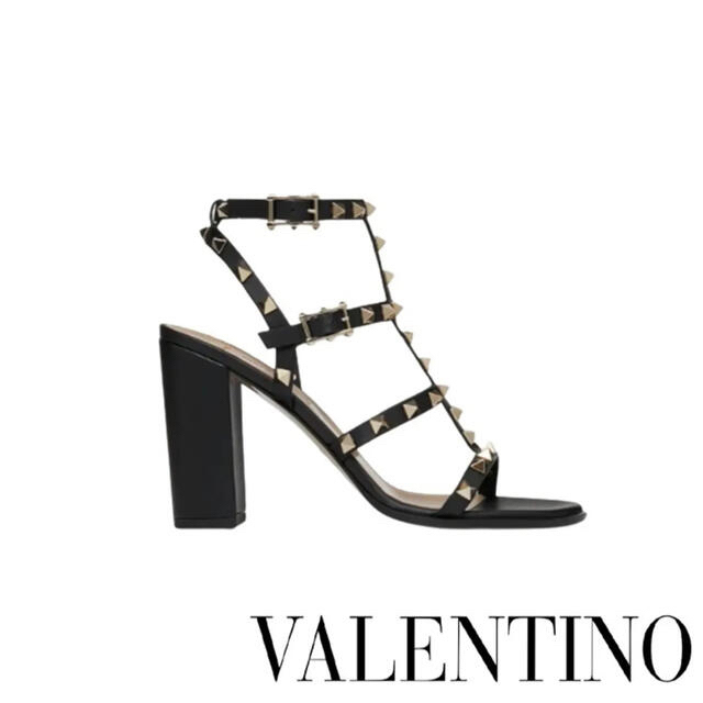 VALENTINO ヴァレンティノ スタッズ サンダル - サンダル
