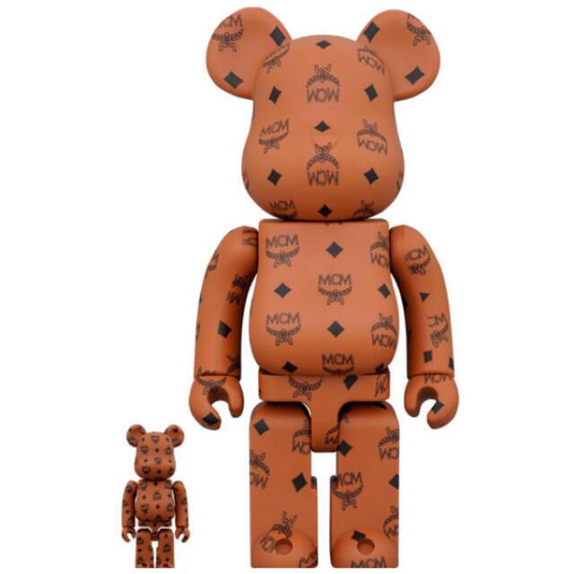 BE@RBRICK MCM 100% & 400%  ベアブリック エムシーエム エンタメ/ホビーのフィギュア(その他)の商品写真