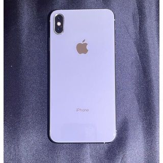 アップル(Apple)のiPhone XS Max 256GBシルバー 米国版SIMフリー(A1921)(スマートフォン本体)