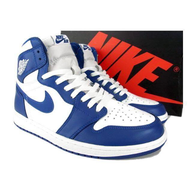 ナイキNIKE■AIR JORDAN1エアジョーダンストームブルースニーカー