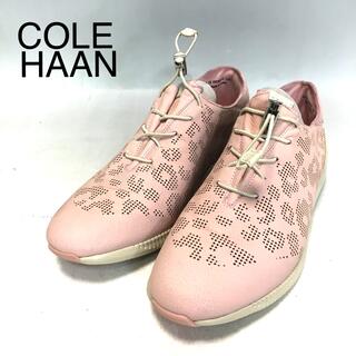 コールハーン(Cole Haan)のZ689 コール ハーンドロストシューレーススニーカーピンク サイズ5B(スニーカー)
