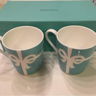 ティファニー(Tiffany & Co.)の新品未使用♡ティファニー♡ペア♡マグカップ♡2個SET♡(グラス/カップ)