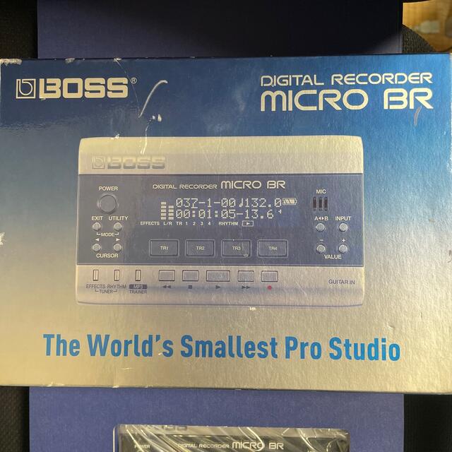 BOSS(ボス)のBoss micro BR デジタルレコーダー 楽器のレコーディング/PA機器(MTR)の商品写真