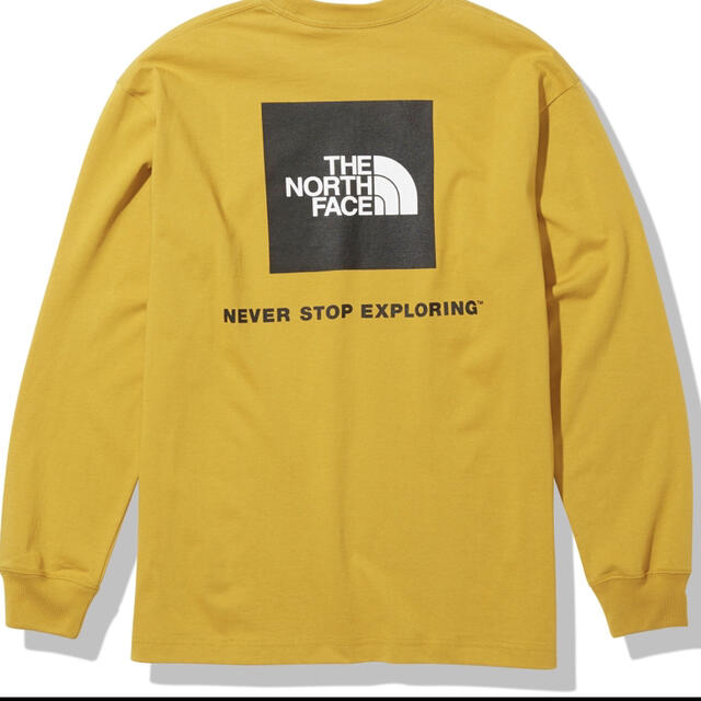 THE NORTH FACE(ザノースフェイス)のノースフェイス　XL ロングスリーブバックスクエアロゴティー メンズのトップス(Tシャツ/カットソー(七分/長袖))の商品写真