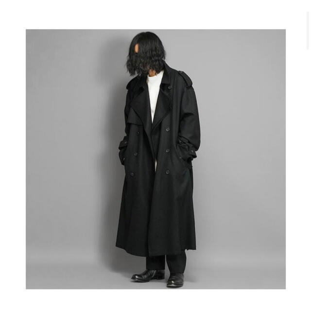 よろしくお願いします^^stein OVERSIZED OVERLAPED TRENCH コート M