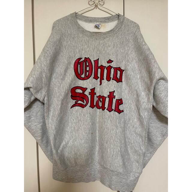 90s Ohio States オハイオ リバースウィーブ 刺繍タグ