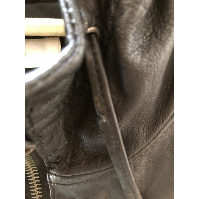Ungrid(アングリッド)のA様専用　ungrid  本革フードボアレザージャケットused レディースのジャケット/アウター(ライダースジャケット)の商品写真