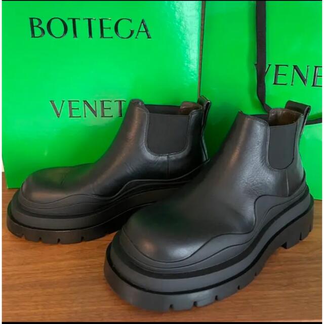 Ba V - BOTTEGA VENETA タイヤブーツ ショートブーツ 36 ダニエルリー