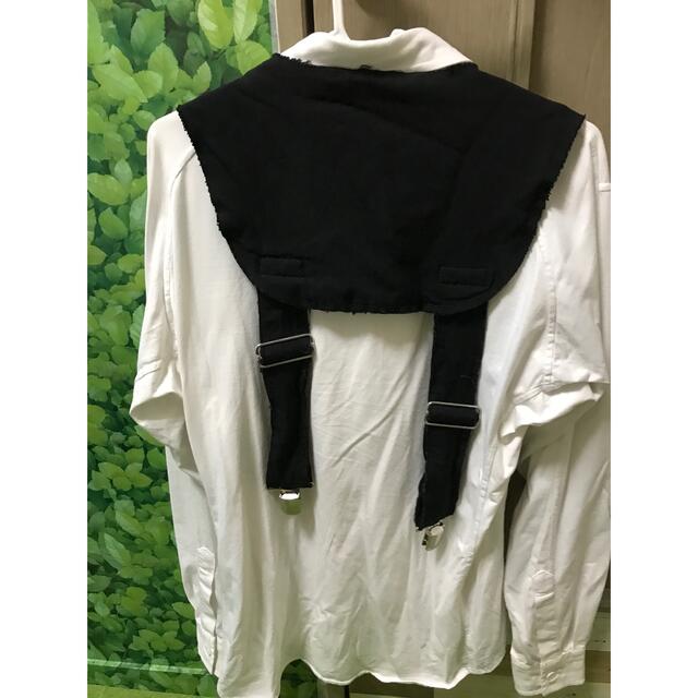 BLACK GARCONS - BLACK comme des garcons サスペンダーベスト 20ssの