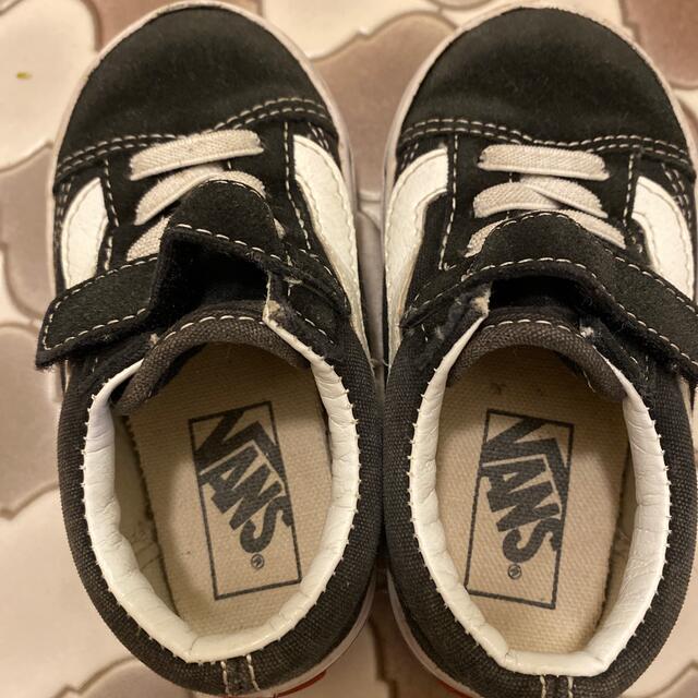 VANS VAULT(バンズボルト)のvans スニーカー　14 黒 キッズ/ベビー/マタニティのベビー靴/シューズ(~14cm)(スニーカー)の商品写真