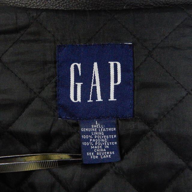 GAP(ギャップ)のOLD GAP Leather Jacket 1990s L メンズのジャケット/アウター(レザージャケット)の商品写真