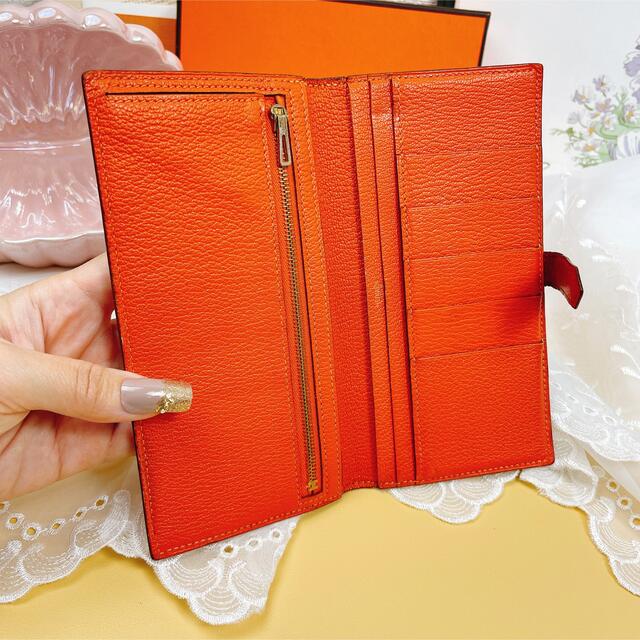 Hermes(エルメス)のかな様専用です♡本日限定♡保証書付♡ベアン エルメス 長財布 D2192 レディースのファッション小物(財布)の商品写真