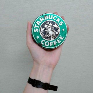 韓国スタバ缶 旧ロゴ レアな小物入れ STARBUCKS COFFEE K スターバックス超レア非売品PCケース内ポケット付き ピンク ロゴ入り