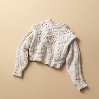 イザベルマラン(Isabel Marant)の定価12万円　isabel marant イザベルマランハイネックケーブルニット(ニット/セーター)