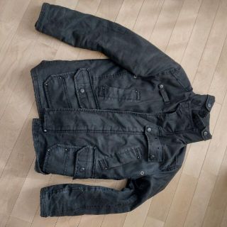 ジースター(G-STAR RAW)のG-STAR LOW ミリタリージャケット  ブラック　Ｍ(ミリタリージャケット)