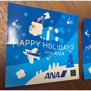 エーエヌエー(ゼンニッポンクウユ)(ANA(全日本空輸))のANA クリスマス　ステッカー(航空機)