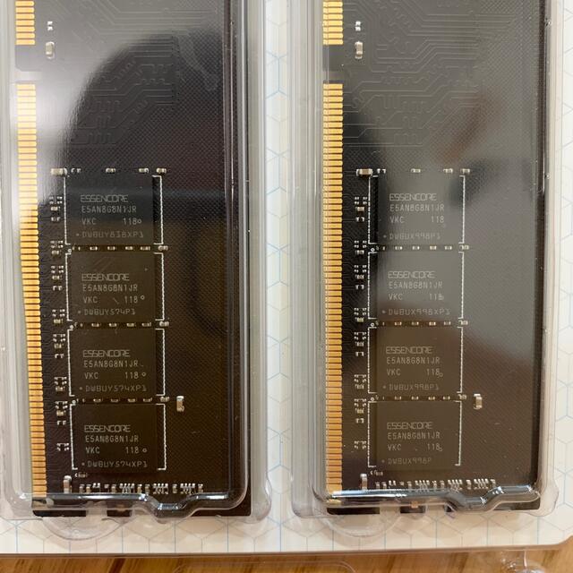 KLEVV メモリ DDR4-2666 PC4-21300 16GBキット 3