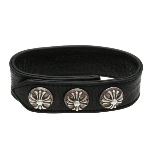 Chrome Hearts - クロムハーツ レザーブレスレットの通販 by RINKAN ...