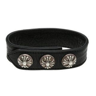 クロムハーツ(Chrome Hearts)のクロムハーツ レザーブレスレット(ブレスレット)