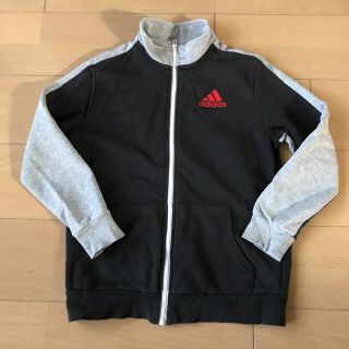 アディダス(adidas)のadidas アディダス 前開きトレーナー　140(Tシャツ/カットソー)