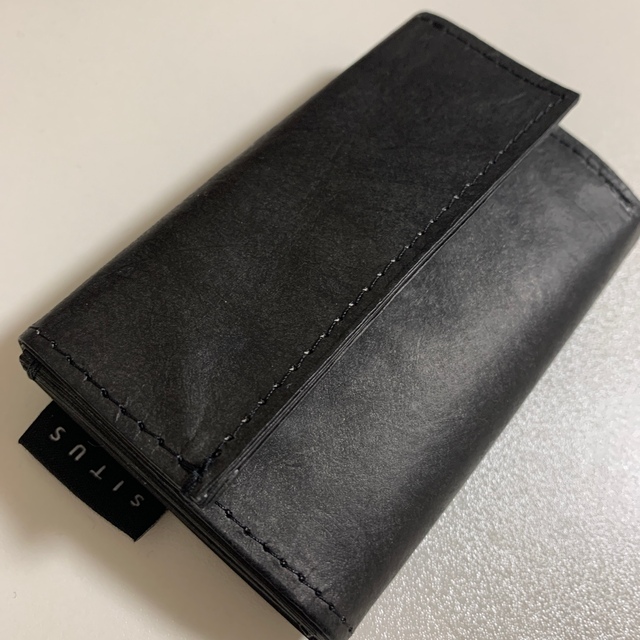 SITUS Minimalist Wallet Tyvek Black メンズのファッション小物(折り財布)の商品写真