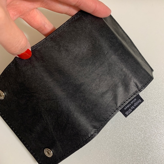 SITUS Minimalist Wallet Tyvek Black メンズのファッション小物(折り財布)の商品写真