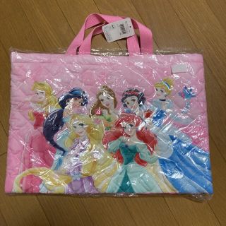 ディズニー(Disney)の87e様　タグ付き未使用品　ディズニープリンセス　レッスンバック(レッスンバッグ)