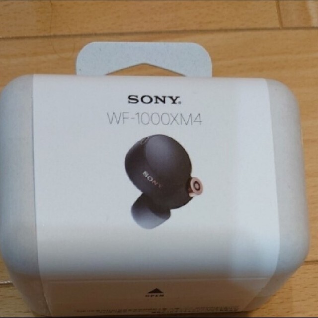 オーディオ機器新品未開封　SONY ノイズキャンセリングイヤホン　wf-1000xm4