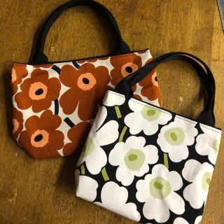 マリメッコ(marimekko)のハンドメイド　トートバッグ　マリメッコ　(バッグ)