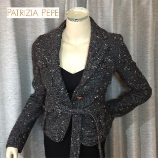 パトリツィアペペ(PATRIZIA PEPE)のパトリッツィアペペ◆伊製ウールジャケット(テーラードジャケット)