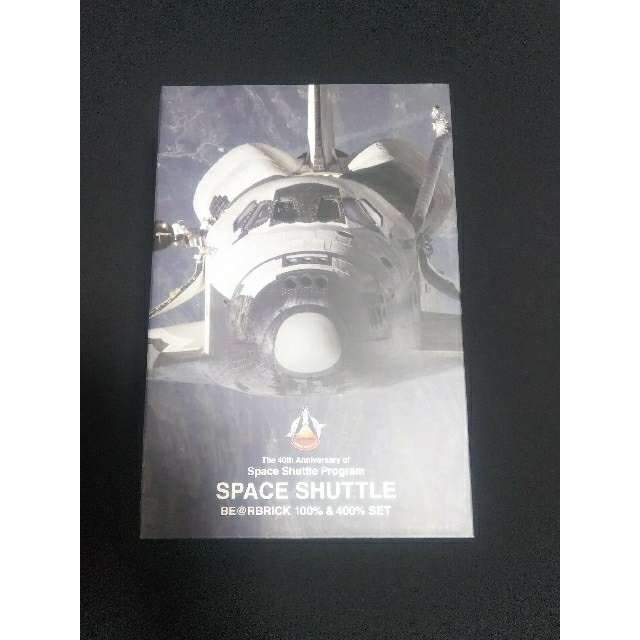 MEDICOM TOY(メディコムトイ)のSPACE SHUTTLE BE@RBRICK 100％& 400％ エンタメ/ホビーのフィギュア(その他)の商品写真