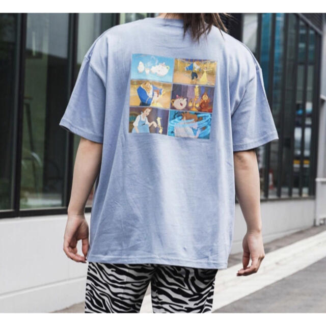 Tシャツ Wego 別注 Disney シーンtシャツ ディズニー 美女と野獣の通販 By キャンセルはいかなる場合でも 評価です ラクマ